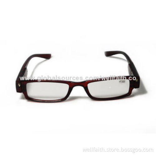 Reading sunglasses with LED light